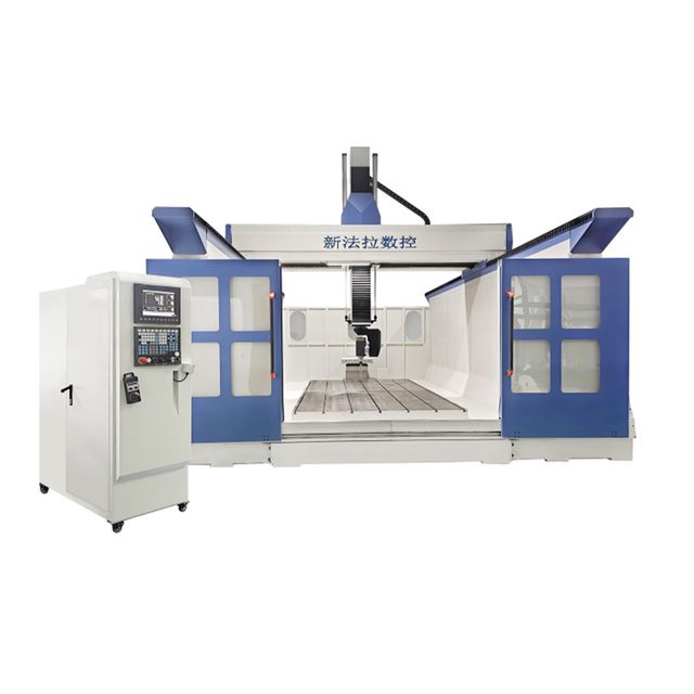 Bridge type gantry five-axis machining center