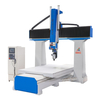 Xfl-3522 China Five-Axis CNC Router Machining Center Disc Type 8-Knife Magazine Gantry Machining Center